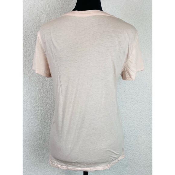 Z SUPPLY • Classic Light Pink Crewneck Short Sleeve Tee - Picture 5 of 12